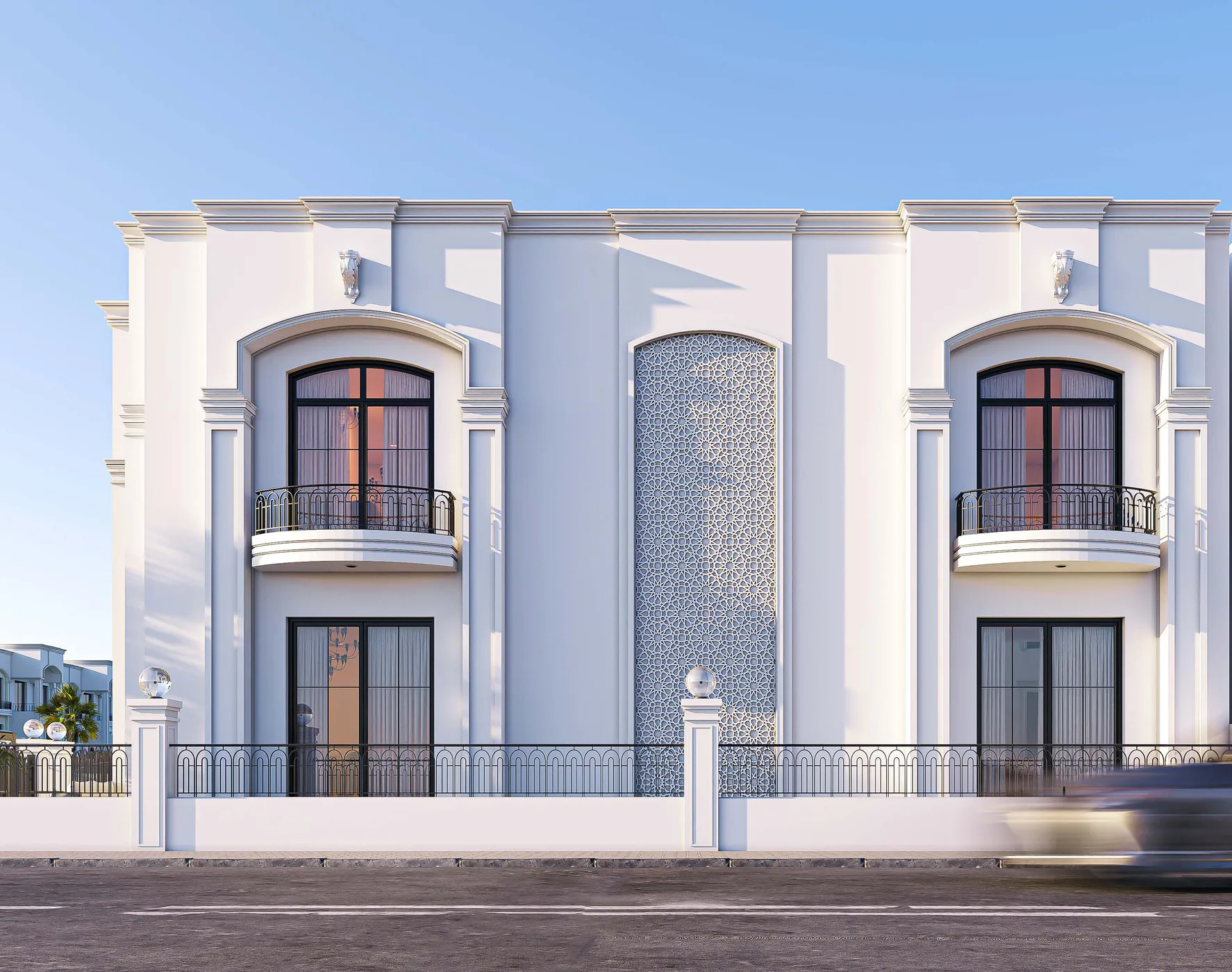 Corner Avenue Perspective