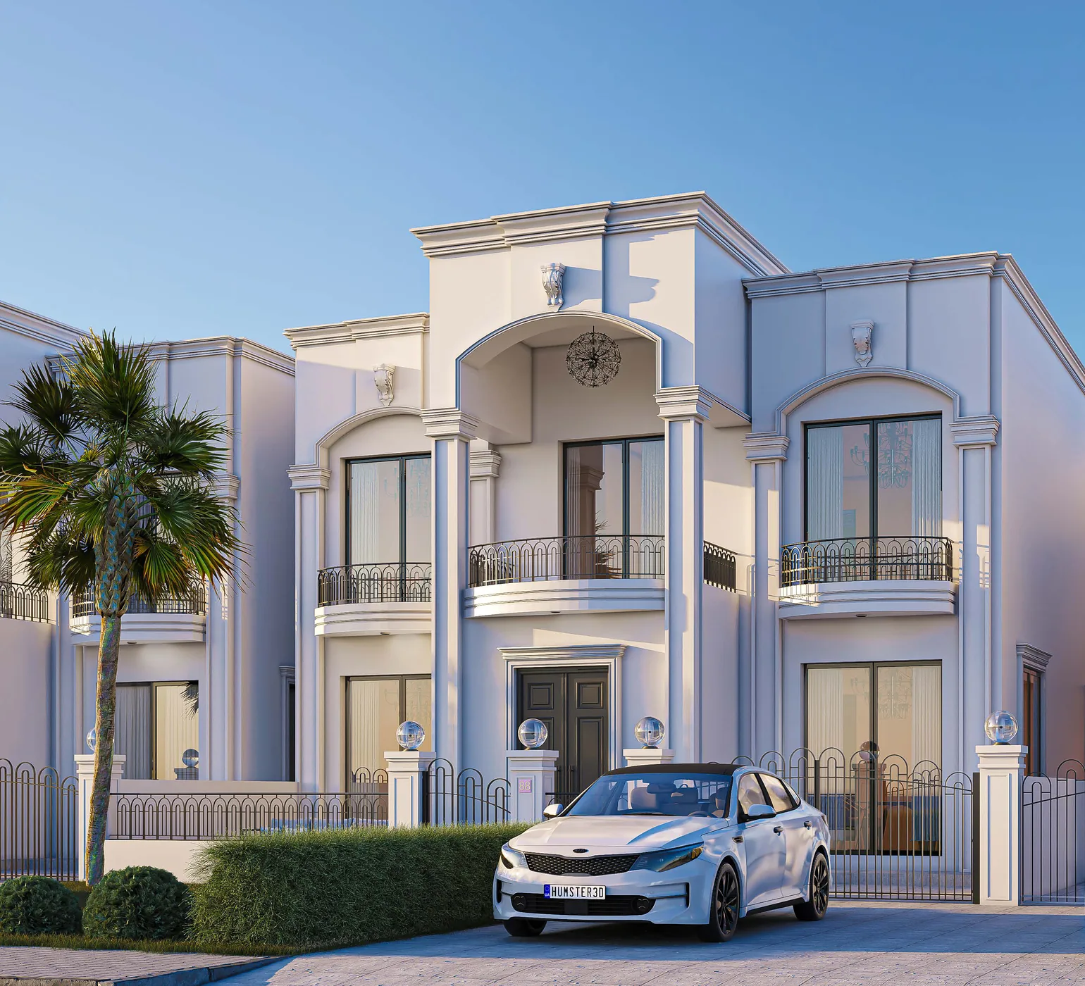 Type C Front Elevation